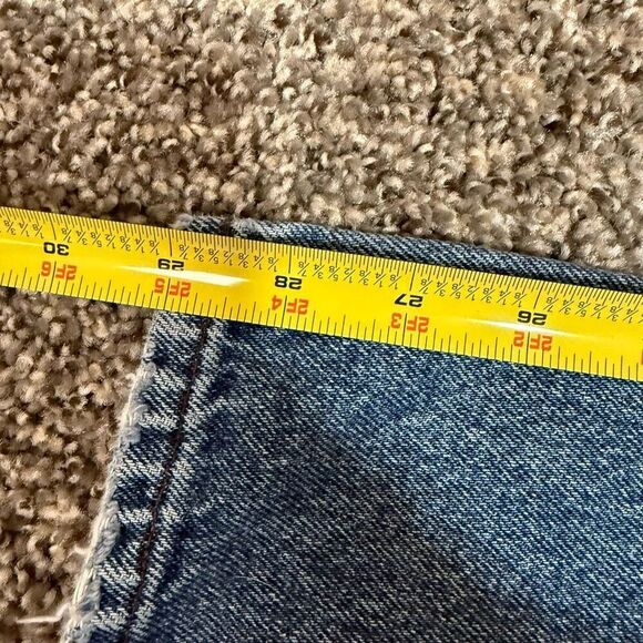 Vintage Calvin Klein Slim Straight Jeans Mom 27”Tapered High Rise - Picture 11 of 11